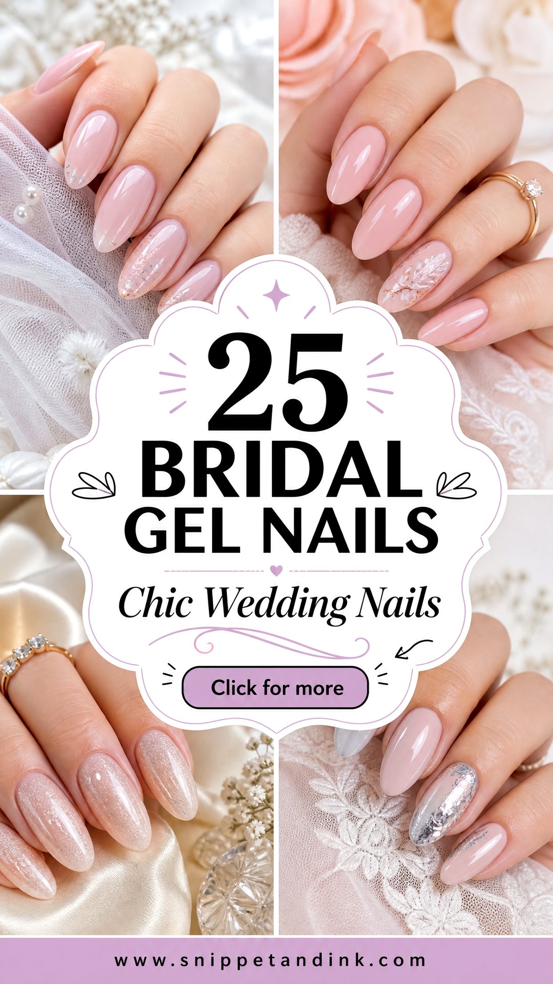 25 Bridal Gel Nails Chic Wedding Manicures Brides Love - 25 Bridal Gel Nails: Chic Wedding Manicures Brides Love
