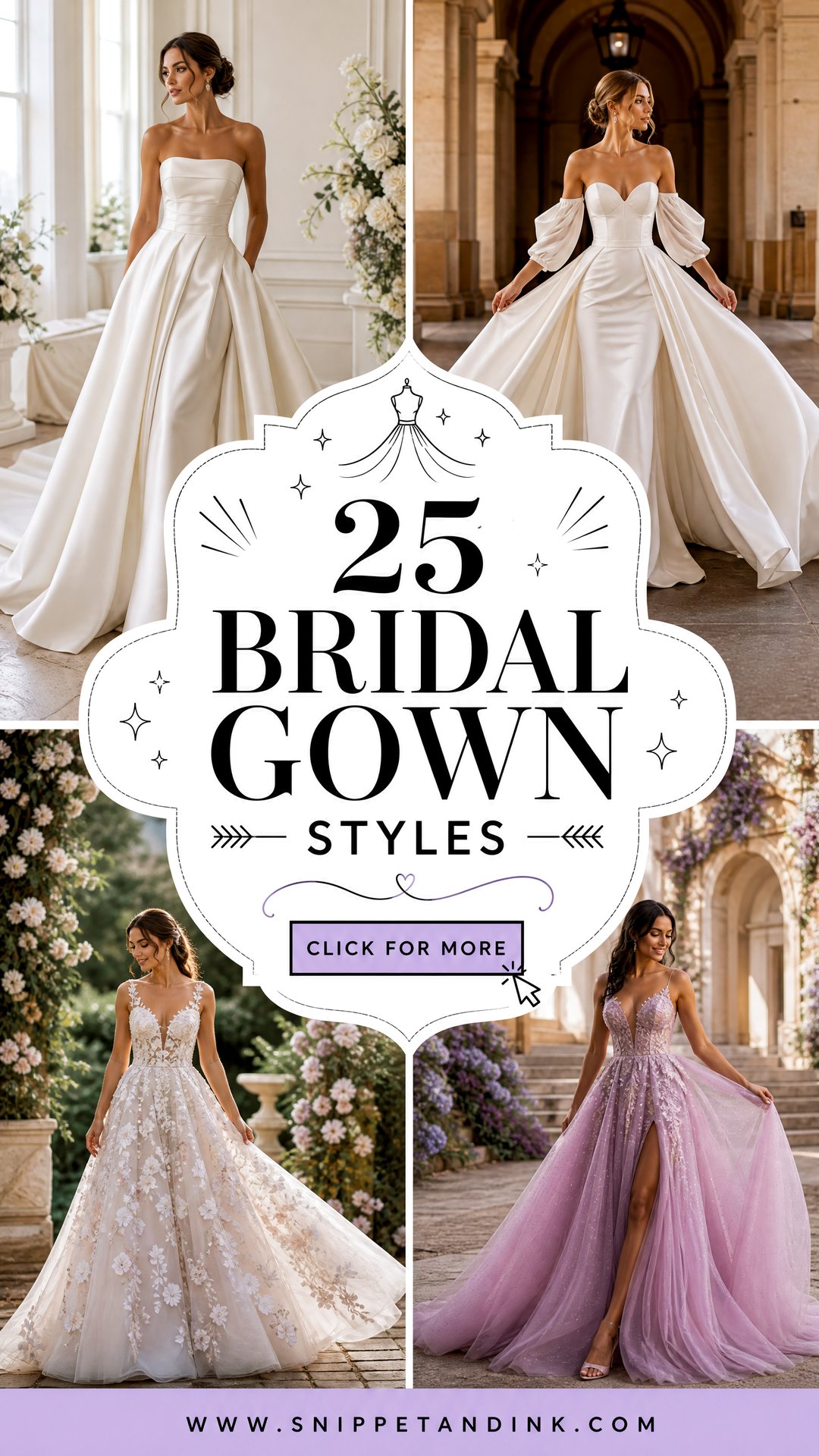 25 Bridal Gown Styles for Every Modern Wedding Aesthetic - 25 Bridal Gown Styles for Every Modern Wedding Aesthetic