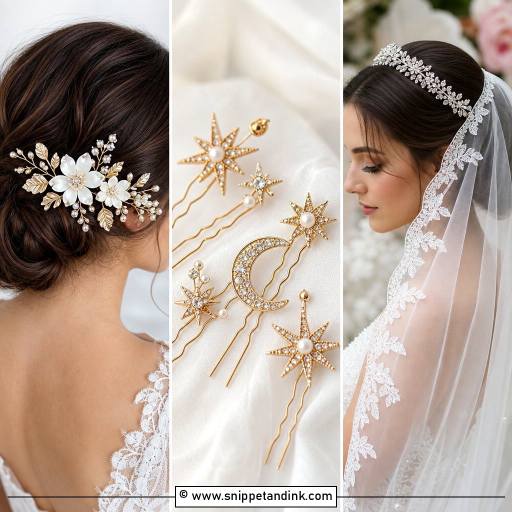 25 Bridal Hair Decorations for a Stunning Wedding Look