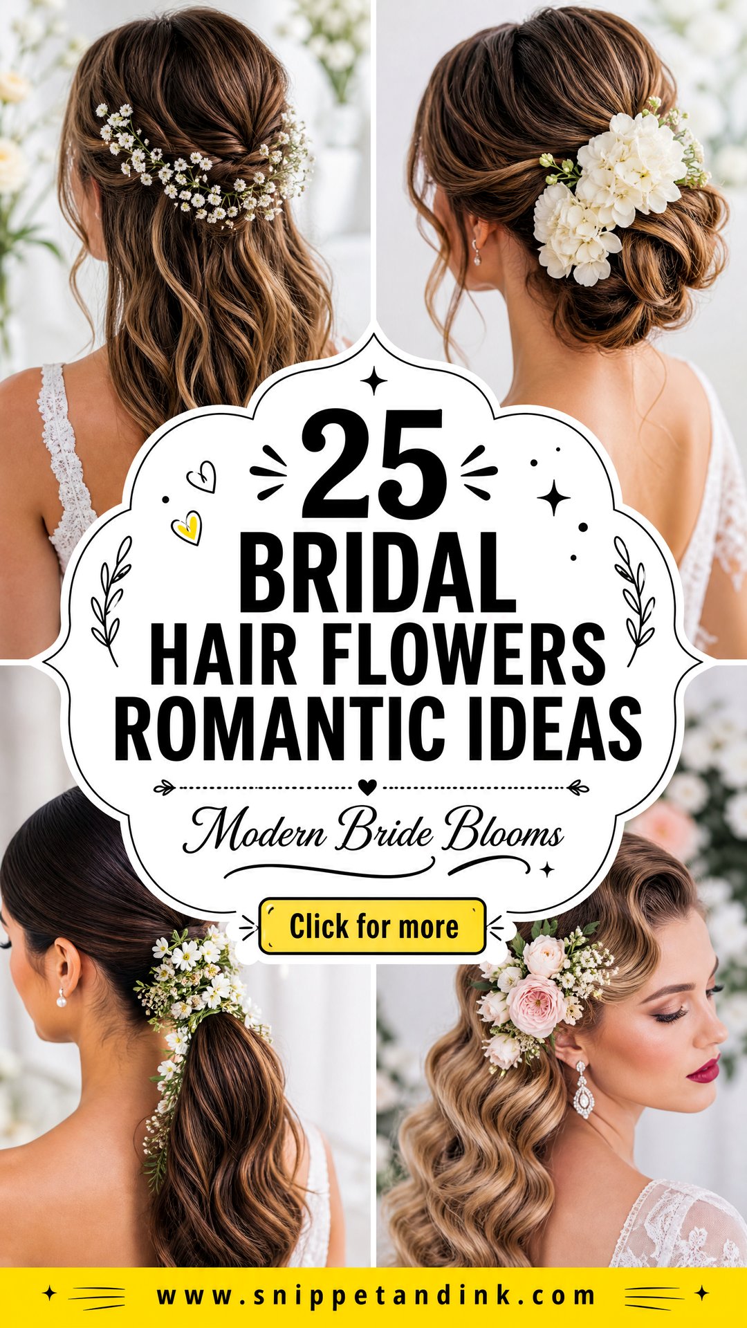 25 Bridal Hair Flowers Romantic Ideas for Modern Brides - 25 Bridal Hair Flowers: Romantic Ideas for Modern Brides