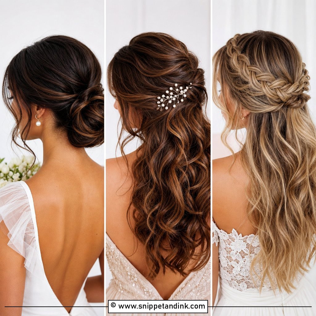 25 Bridal Hair Ideas Elegant Wedding Looks Youll Love