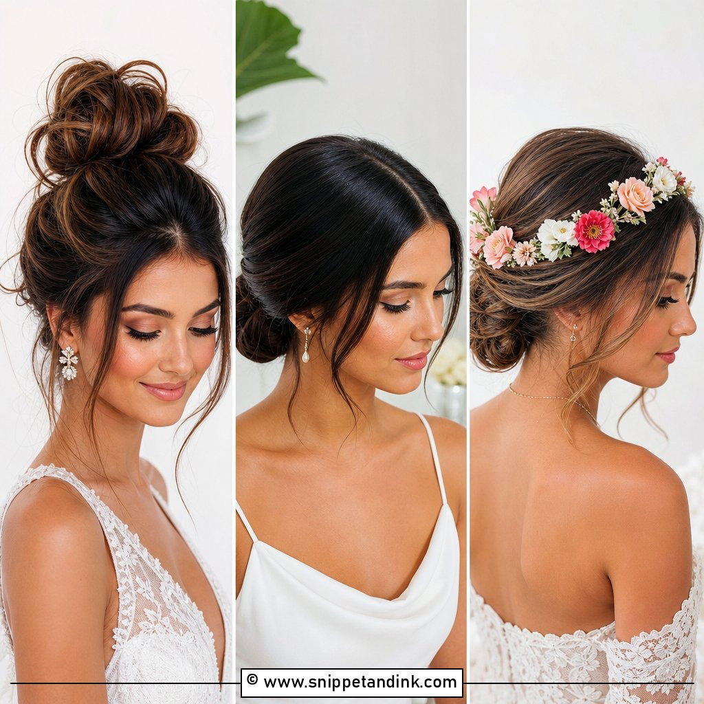 25 Bridal Hair Up Ideas for Timeless Wedding Elegance