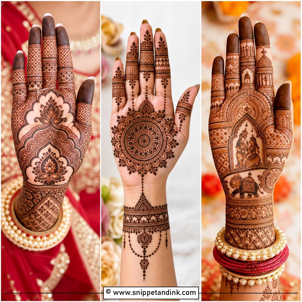 25 Bridal Hand Mandhi Mehndi Design Ideas Elegant Picks
