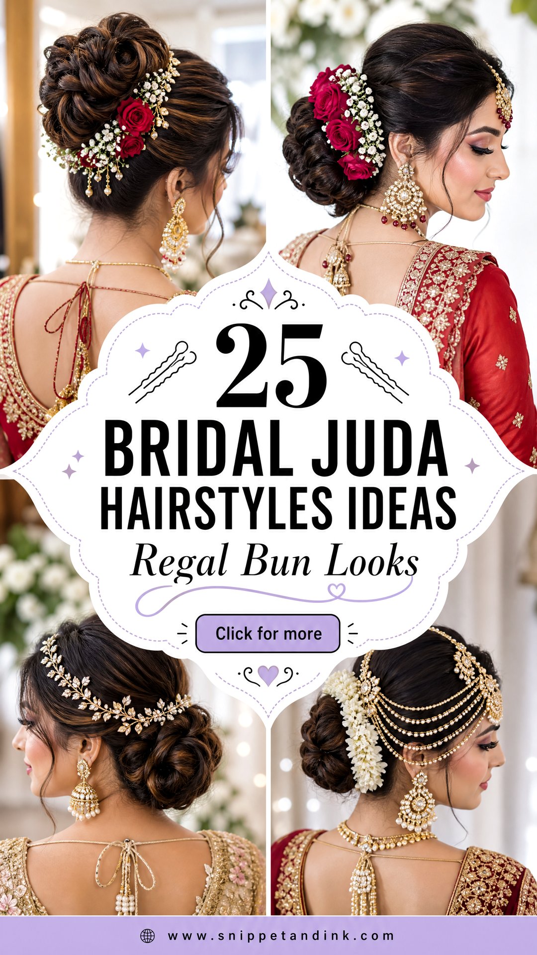 25 Bridal Juda Hairstyles Regal Wedding Looks for Brides - 25 Bridal Juda Hairstyles: Regal Wedding Looks for Brides