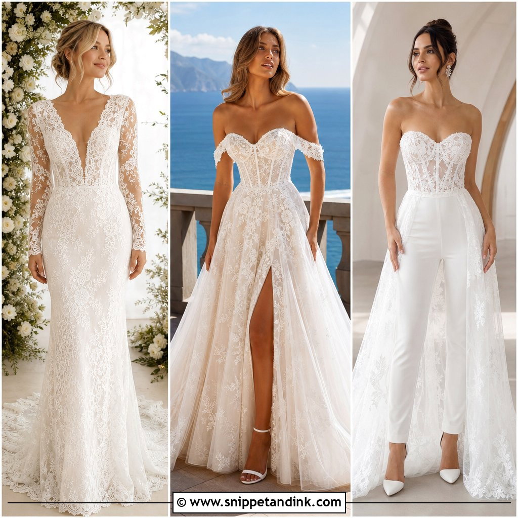 25 Bridal Lace Ideas for a Romantic, Timeless Wedding Look