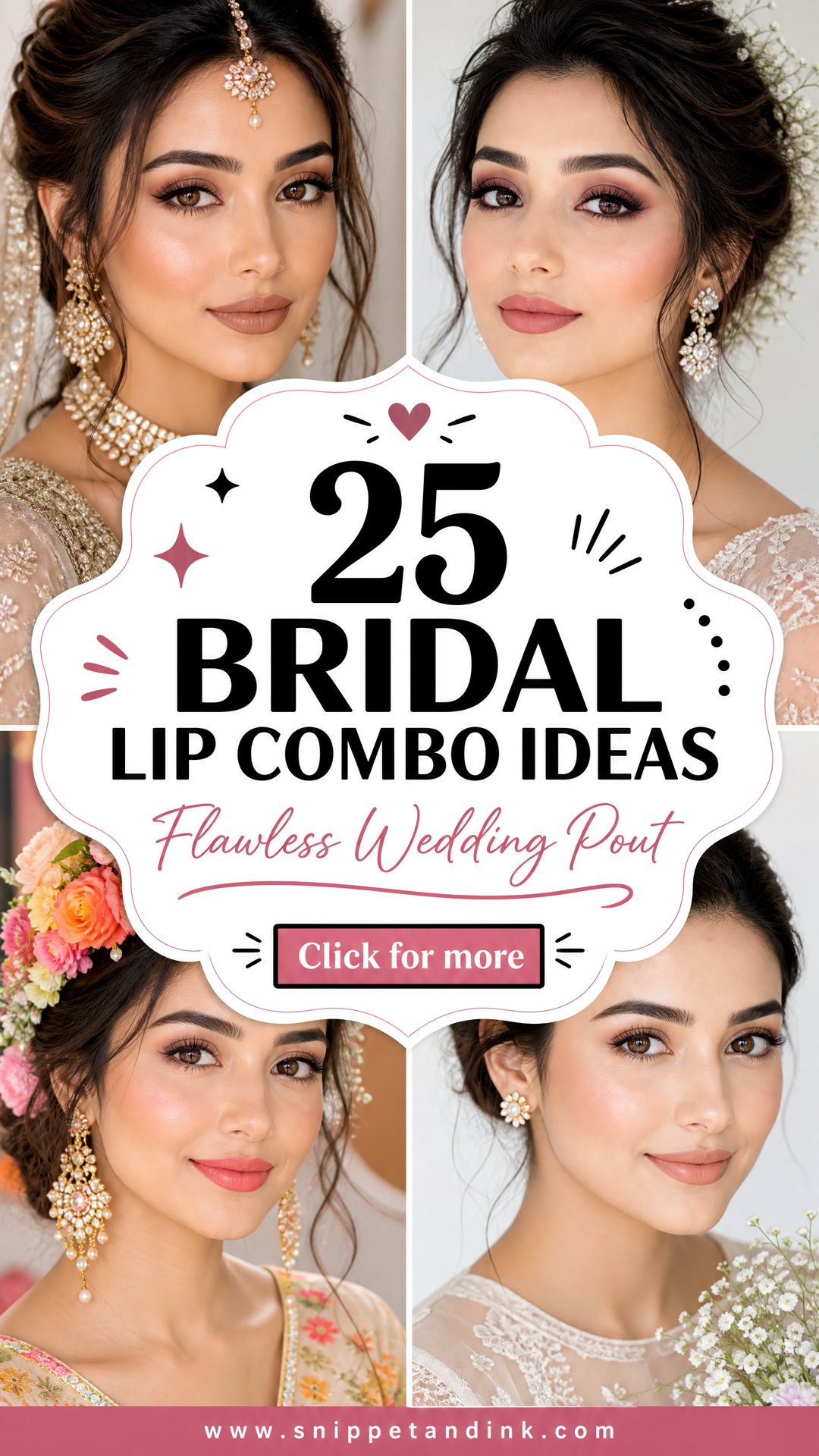 25 Bridal Lip Combo Ideas for a Flawless Wedding Pout - 25 Bridal Lip Combo Ideas for a Flawless Wedding Pout