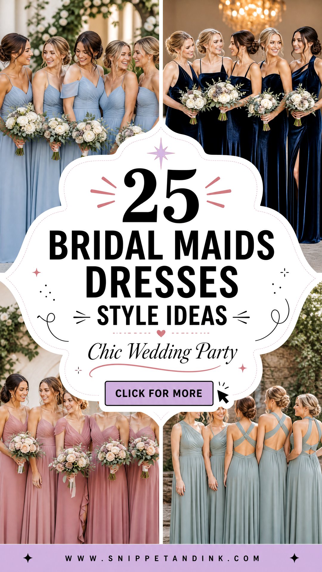 25 Bridal Maids Dresses Style Ideas for a Chic Wedding - 25 Bridal Maids Dresses Style Ideas for a Chic Wedding