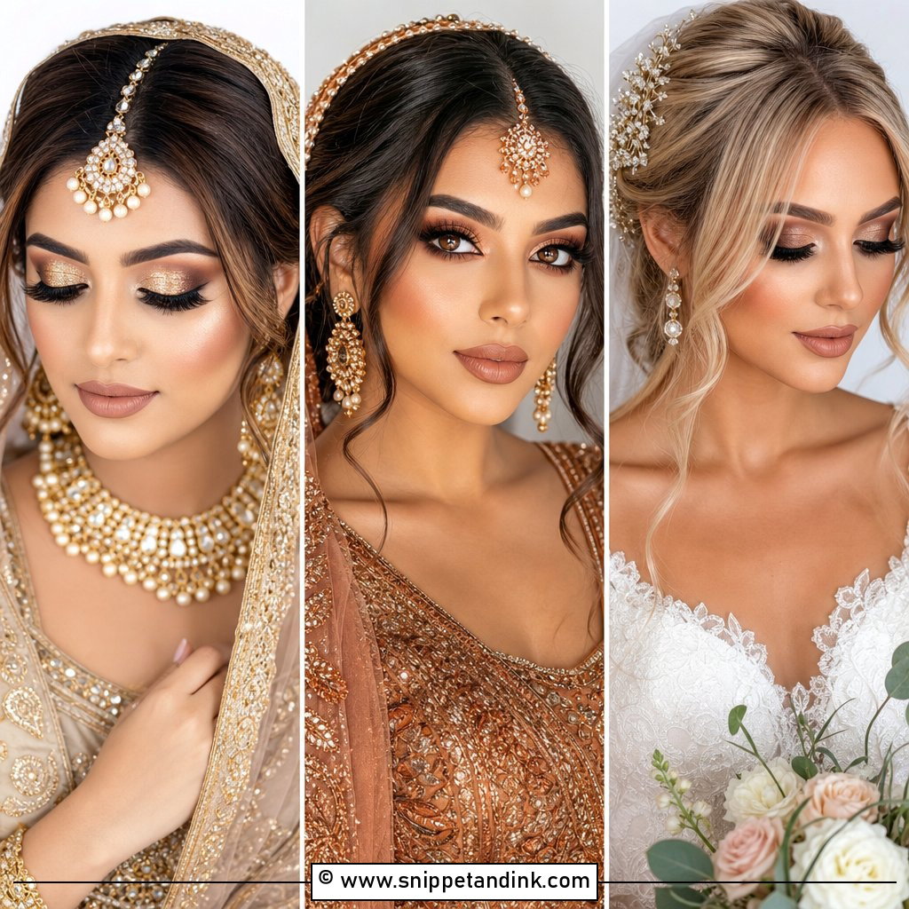 25 Bridal Make Up for Brown Eyes Flattering Bride Looks