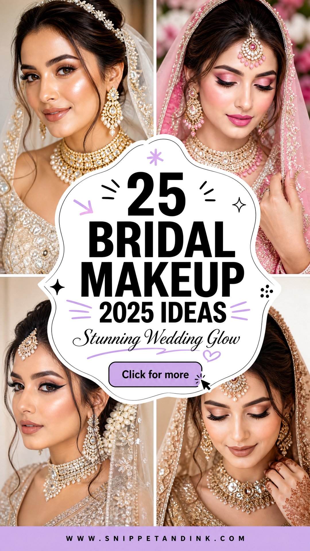 25 Bridal Makeup 2025 Ideas for a Stunning Wedding Glow - 25 Bridal Makeup 2025 Ideas for a Stunning Wedding Glow