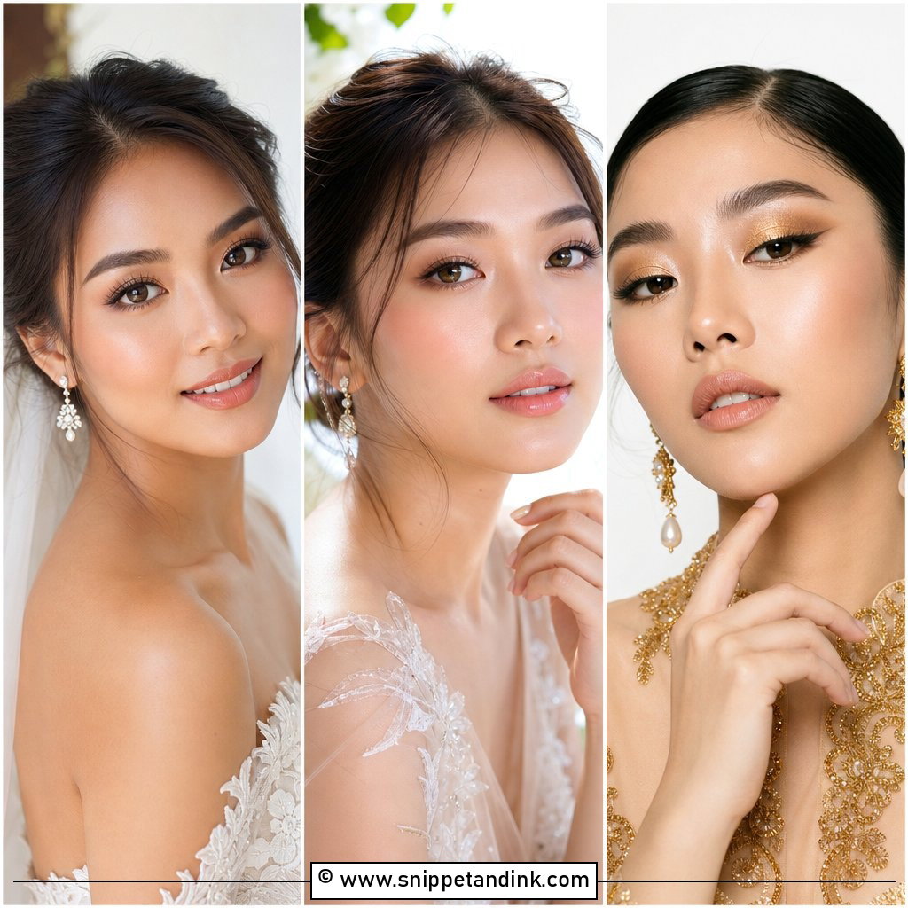 25 Bridal Makeup Asian Brides Elegant Looks for 2025