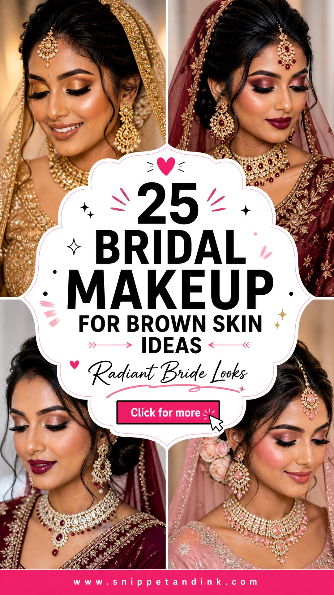25 Bridal Makeup for Brown Skin Ideas Radiant Bride Looks - 25 Bridal Makeup for Brown Skin Ideas: Radiant Bride Looks