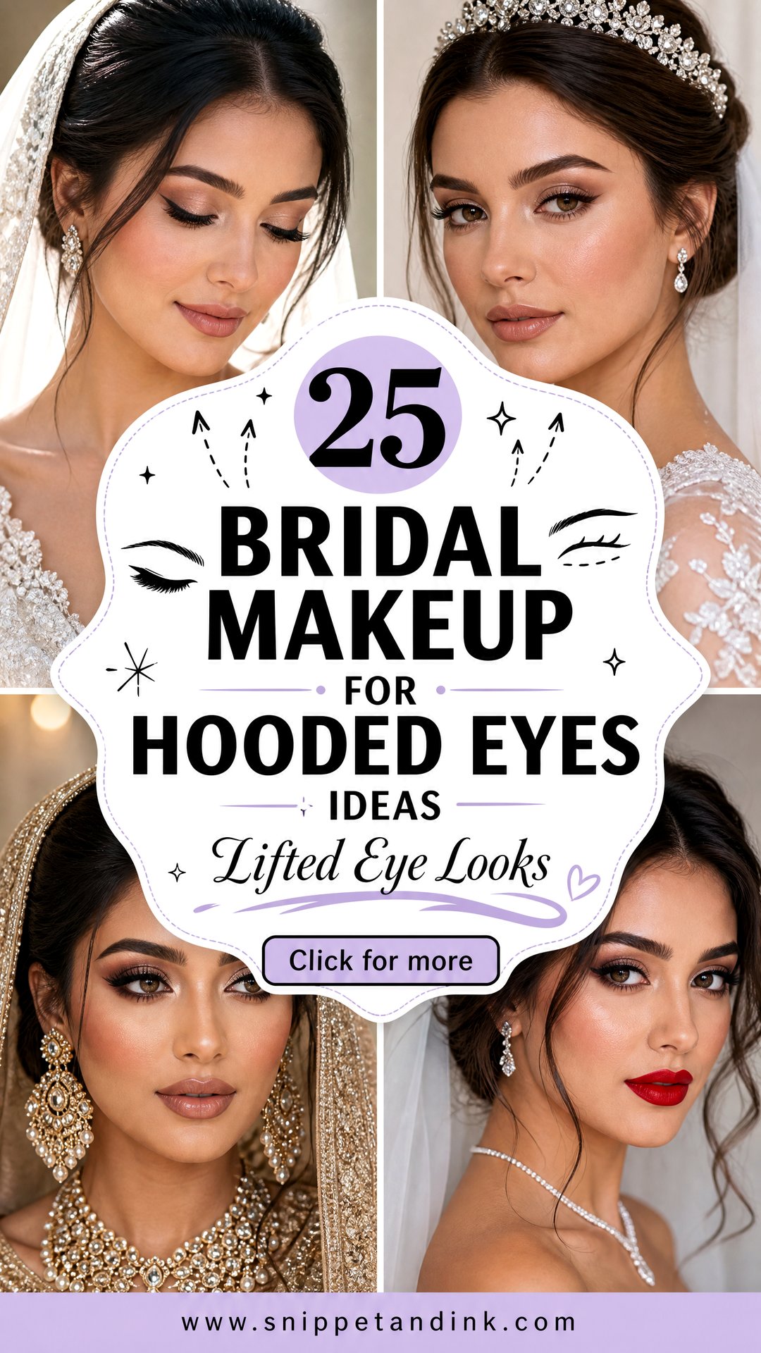 25 Bridal Makeup for Hooded Eyes Flawless Looks for Brides - 25 Bridal Makeup for Hooded Eyes: Flawless Looks for Brides