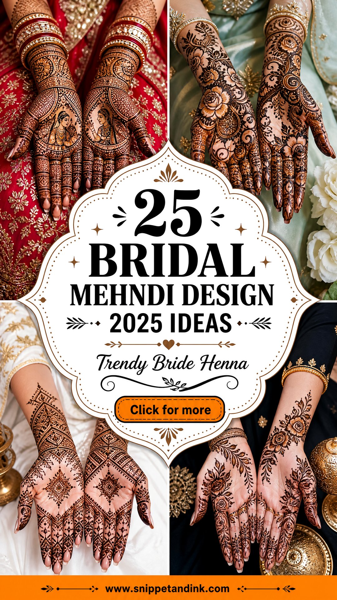 25 Bridal Mehndi Design 2025 Ideas for Trendy Brides - 25 Bridal Mehndi Design 2025 Ideas for Trendy Brides