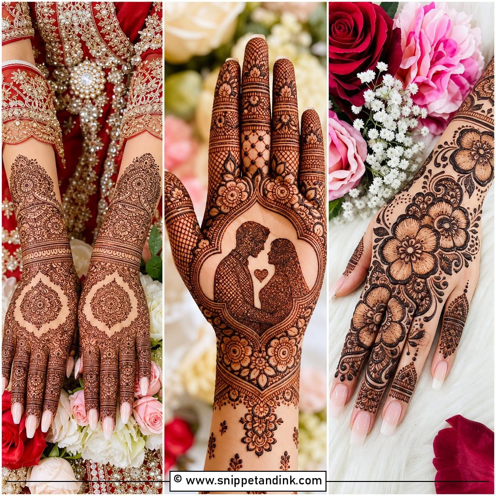 25 Bridal Mehndi Designs for Bride Stunning Wedding Picks
