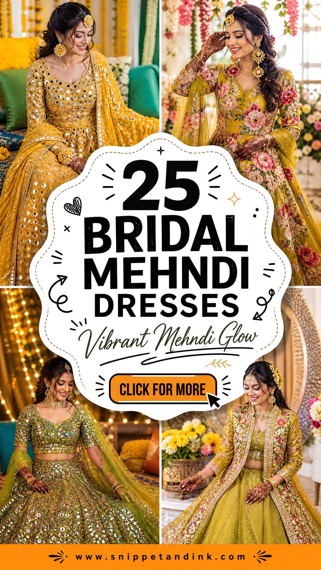 25 Bridal Mehndi Dresses for a Vibrant Pre-Wedding Glow - 25 Bridal Mehndi Dresses for a Vibrant Pre-Wedding Glow