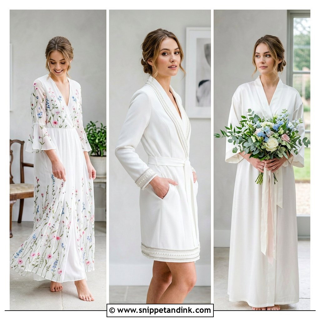 25 Bridal Morning Robe Ideas for Picture-Perfect Wedding Prep