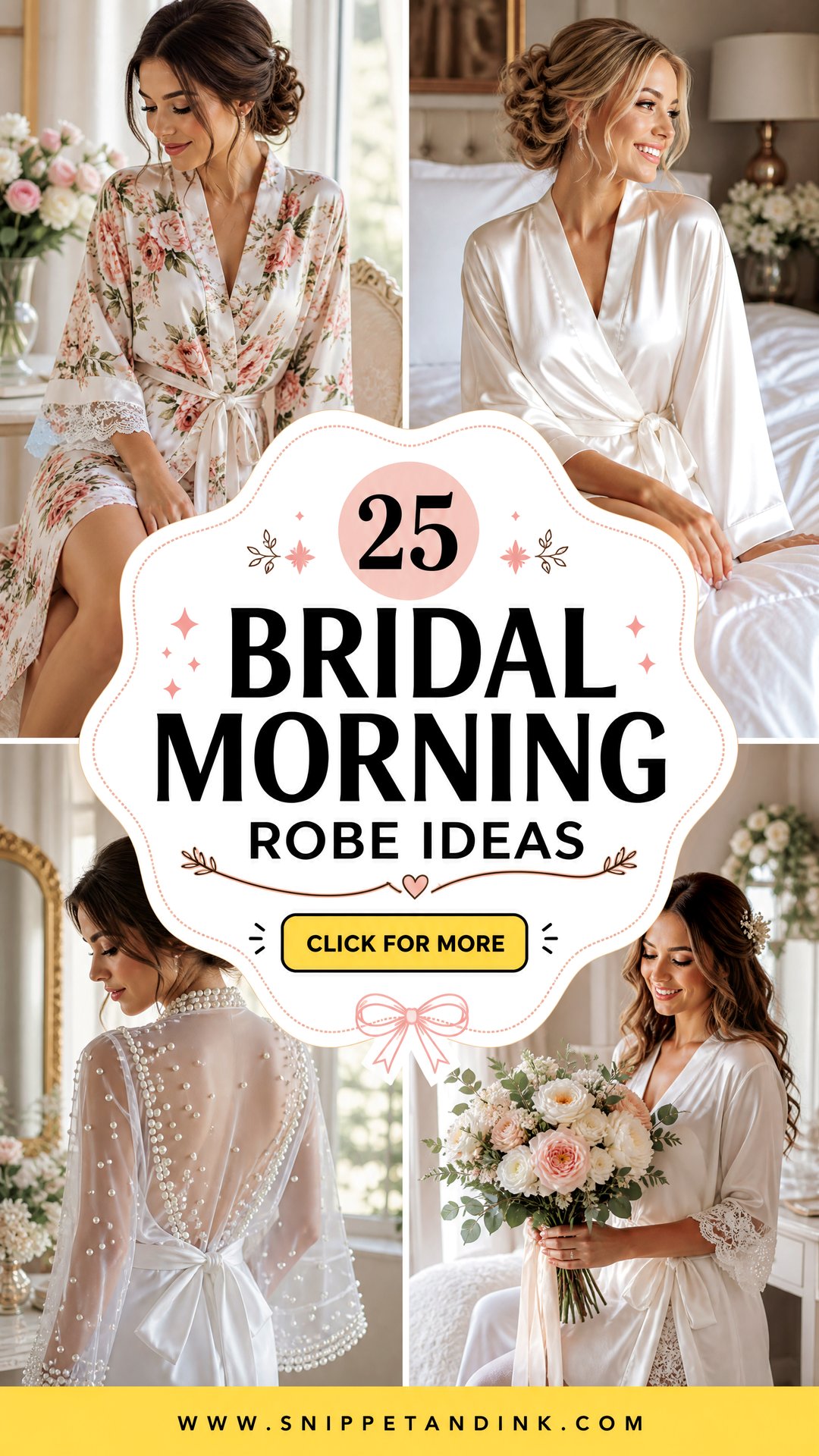 25 Bridal Morning Robe Ideas for Picture-Perfect Wedding Prep - 25 Bridal Morning Robe Ideas for Picture-Perfect Wedding Prep