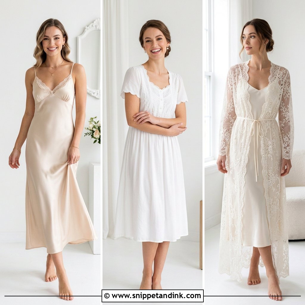 25 Bridal Nightgown Ideas for a Romantic Wedding Trousseau