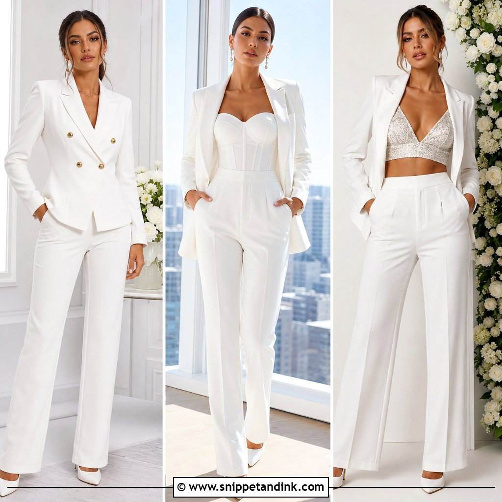 25 Bridal Pantsuit Brides Ideas
