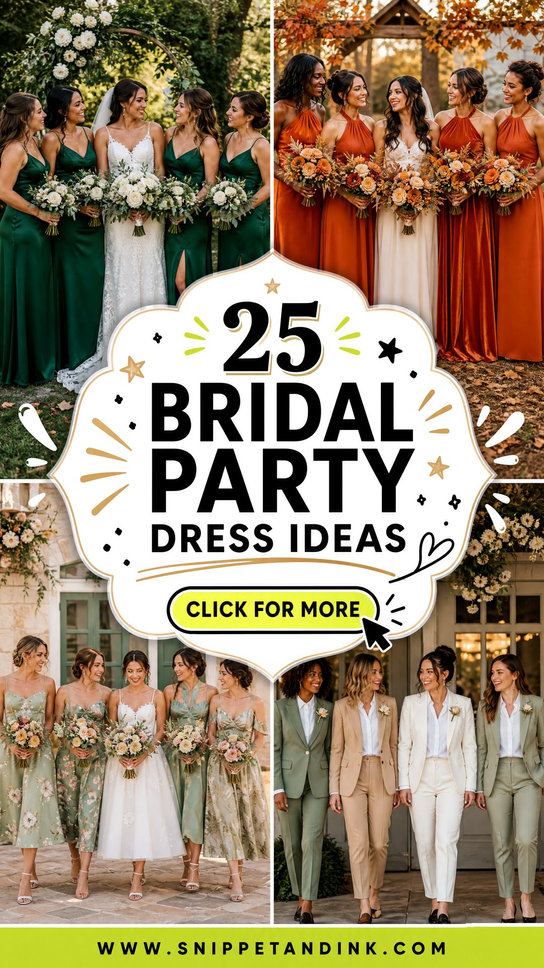 25 Bridal Party Dress Ideas for Every Chic Celebration - 25 Bridal Party Dress Ideas for Every Chic Celebration