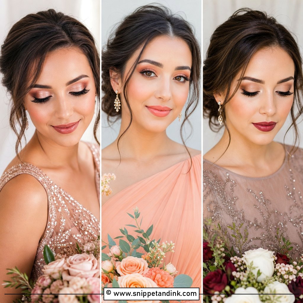 25 Bridal Party Makeup Ideas for Fresh Photo-Ready Glam