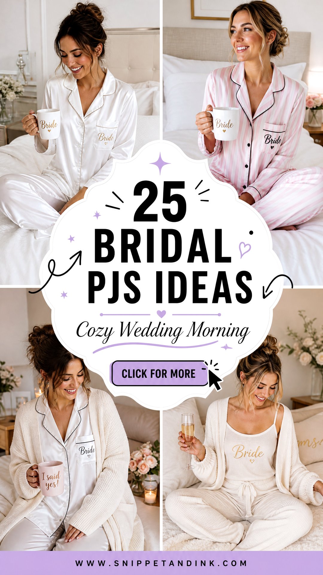 25 Bridal Pjs Ideas for Cozy Camera-Ready Wedding Mornings - 25 Bridal Pjs Ideas for Cozy, Camera-Ready Wedding Mornings