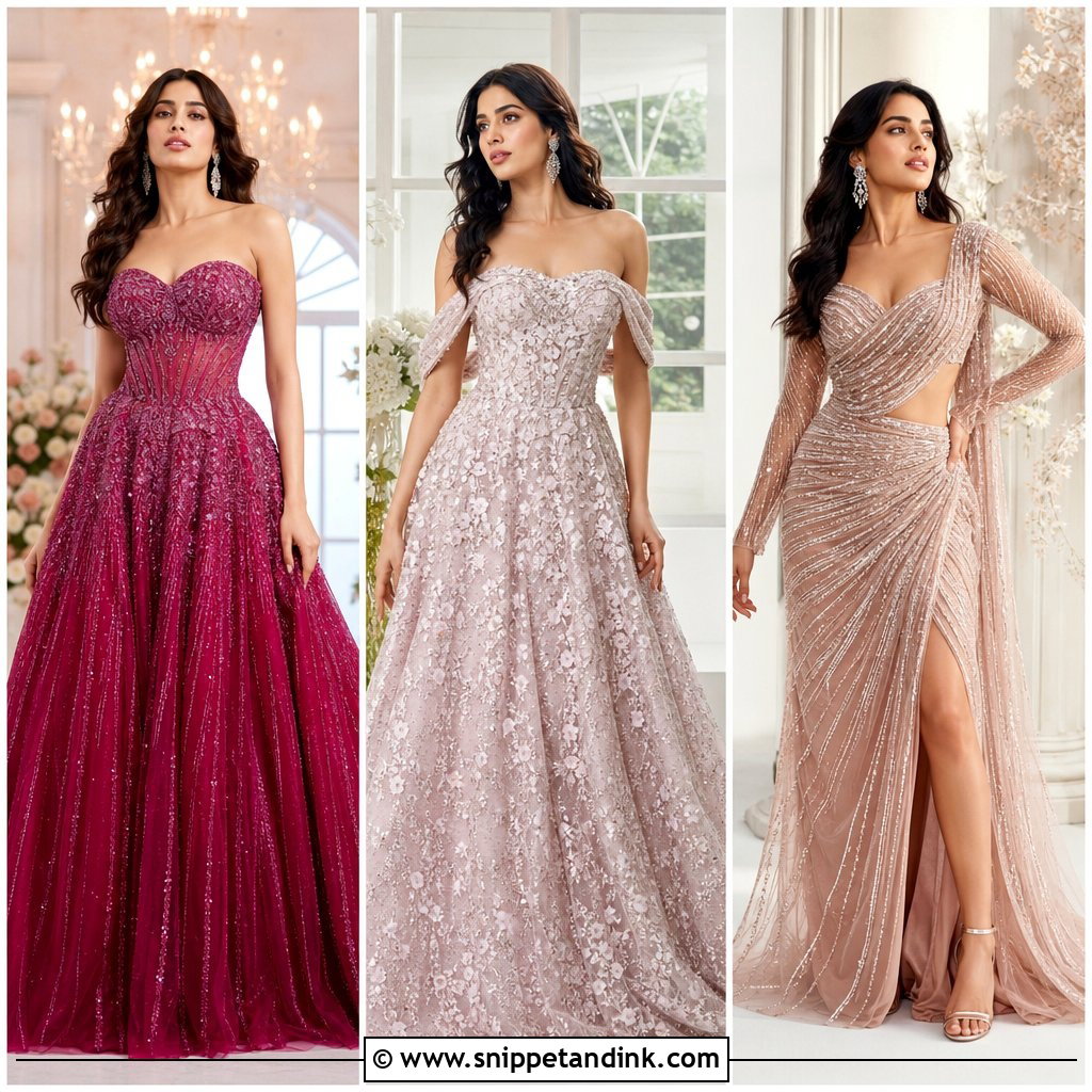 25 Bridal Sangeet Outfit Gown Ideas for a Glamorous Night