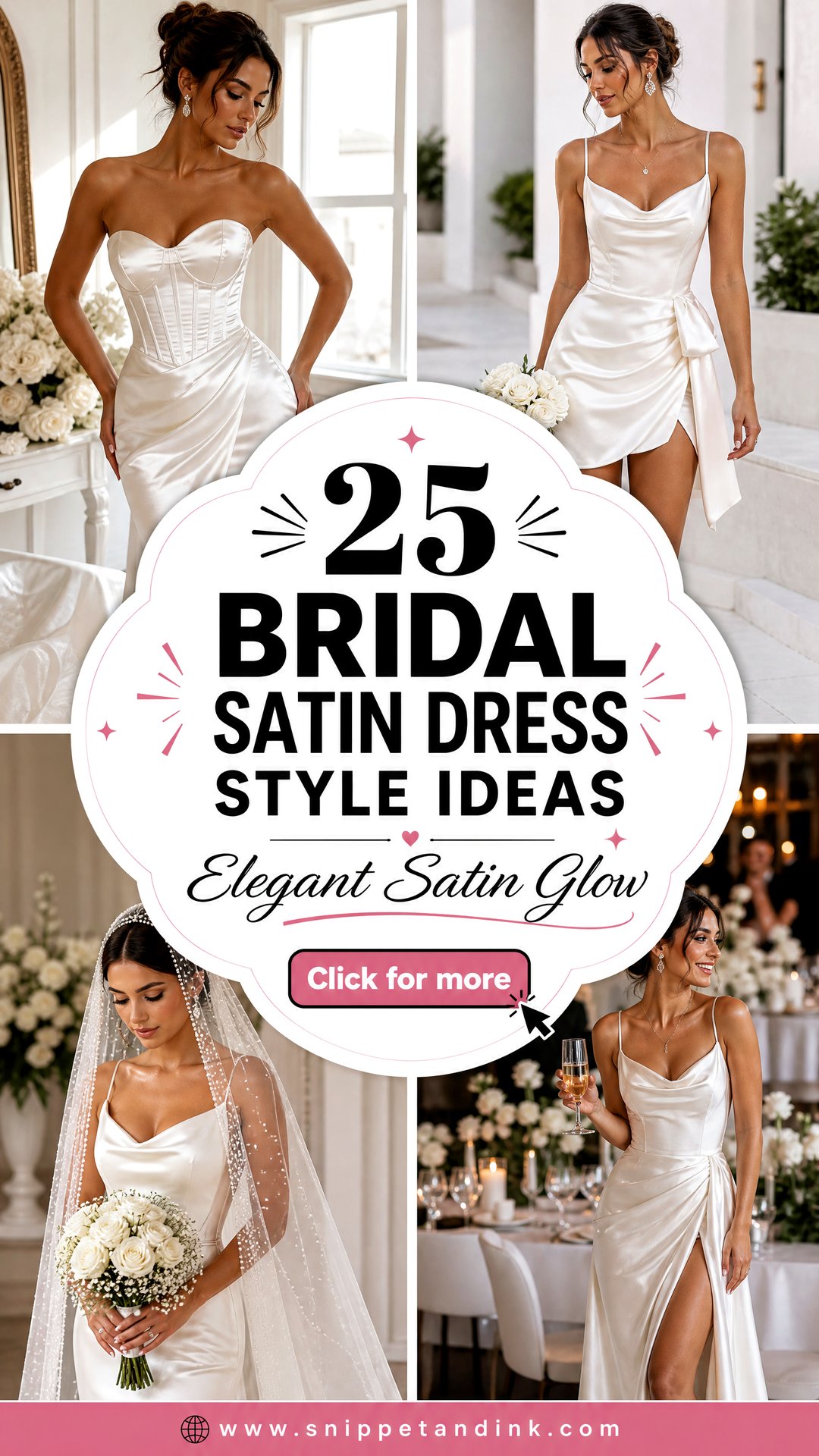 25 Bridal Satin Dress Style Ideas for Elegant Modern Brides - 25 Bridal Satin Dress Style Ideas for Elegant Modern Brides