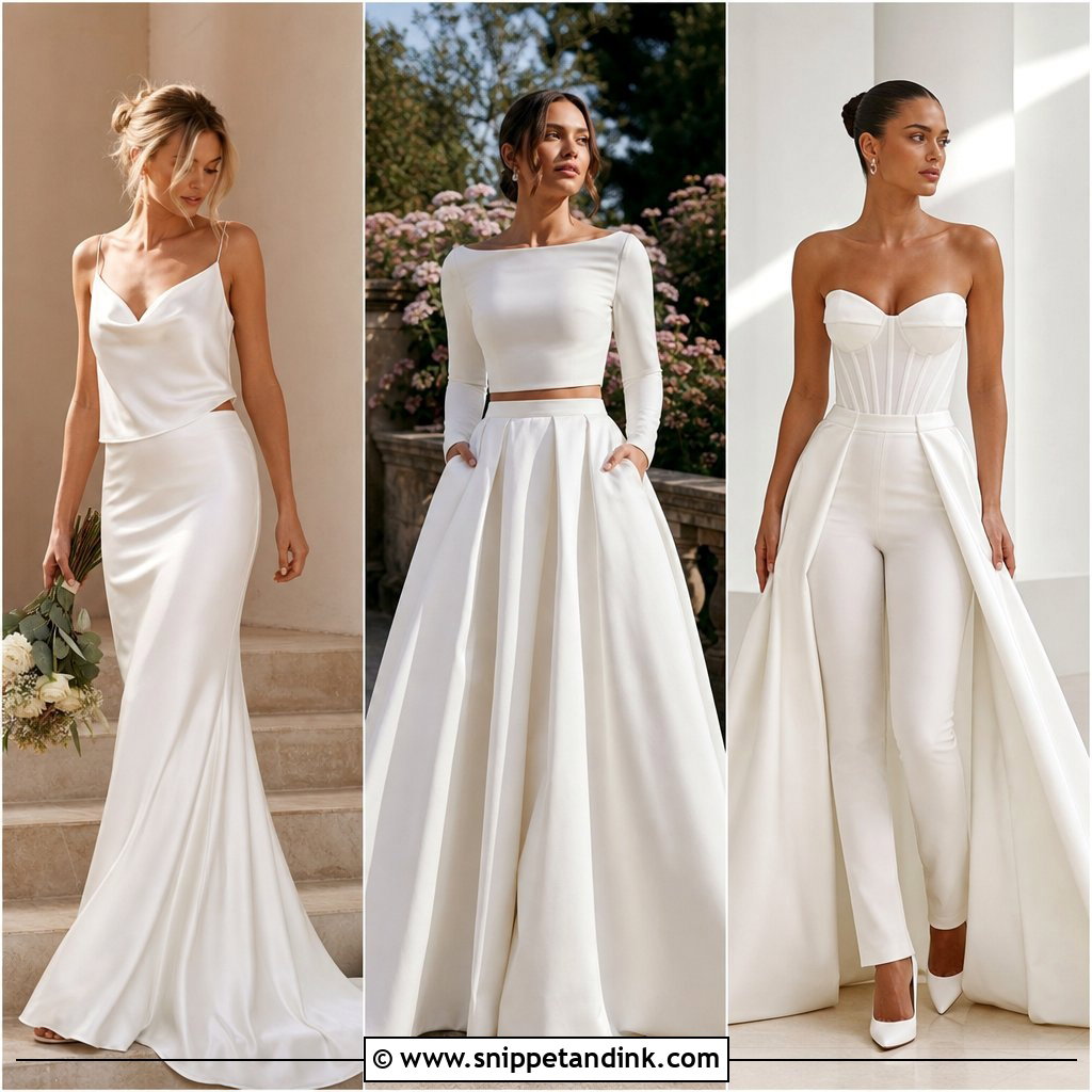 25 Bridal Separates Ideas for Chic, Versatile Wedding Style