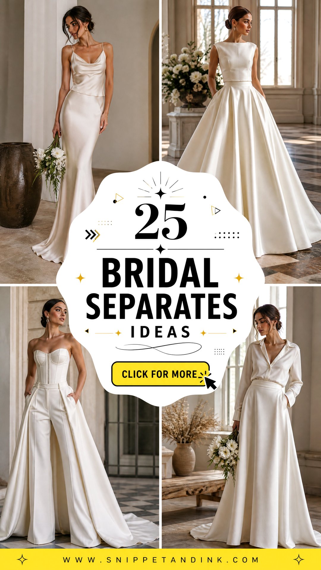 25 Bridal Separates Ideas for Chic Versatile Wedding Style - 25 Bridal Separates Ideas for Chic, Versatile Wedding Style