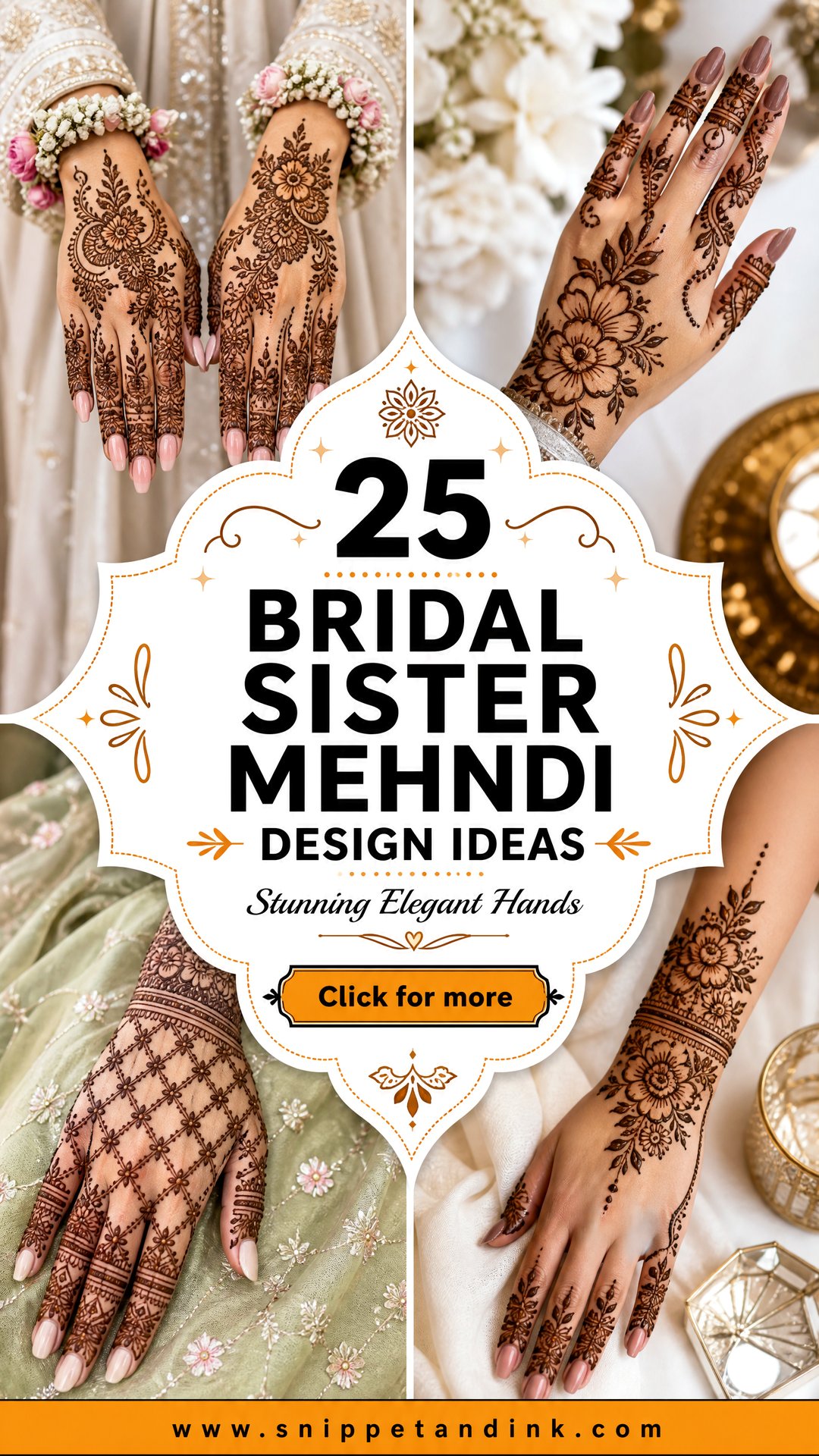 25 Bridal Sister Mehndi Design Ideas for Stunning Hands - 25 Bridal Sister Mehndi Design Ideas for Stunning Hands