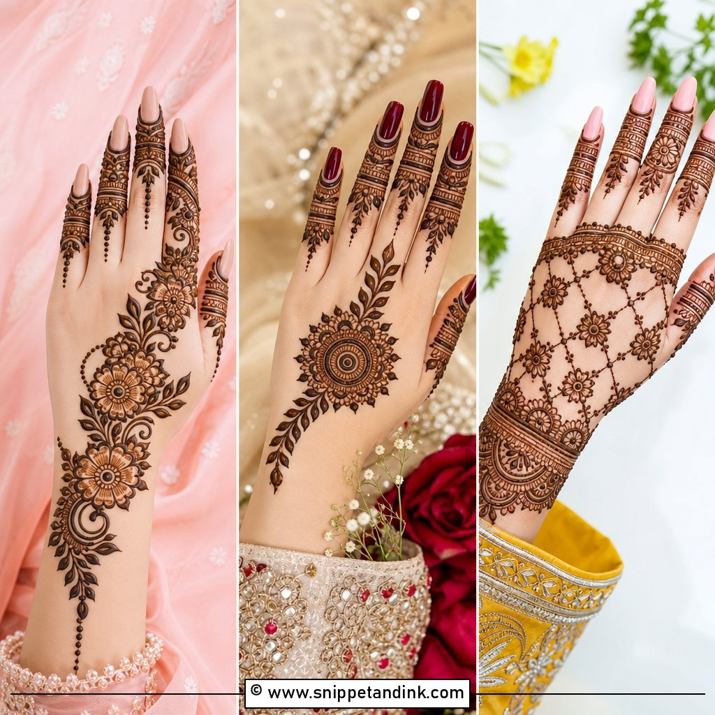 25 Bridal Sister Mehndi Design Ideas for Stunning Hands