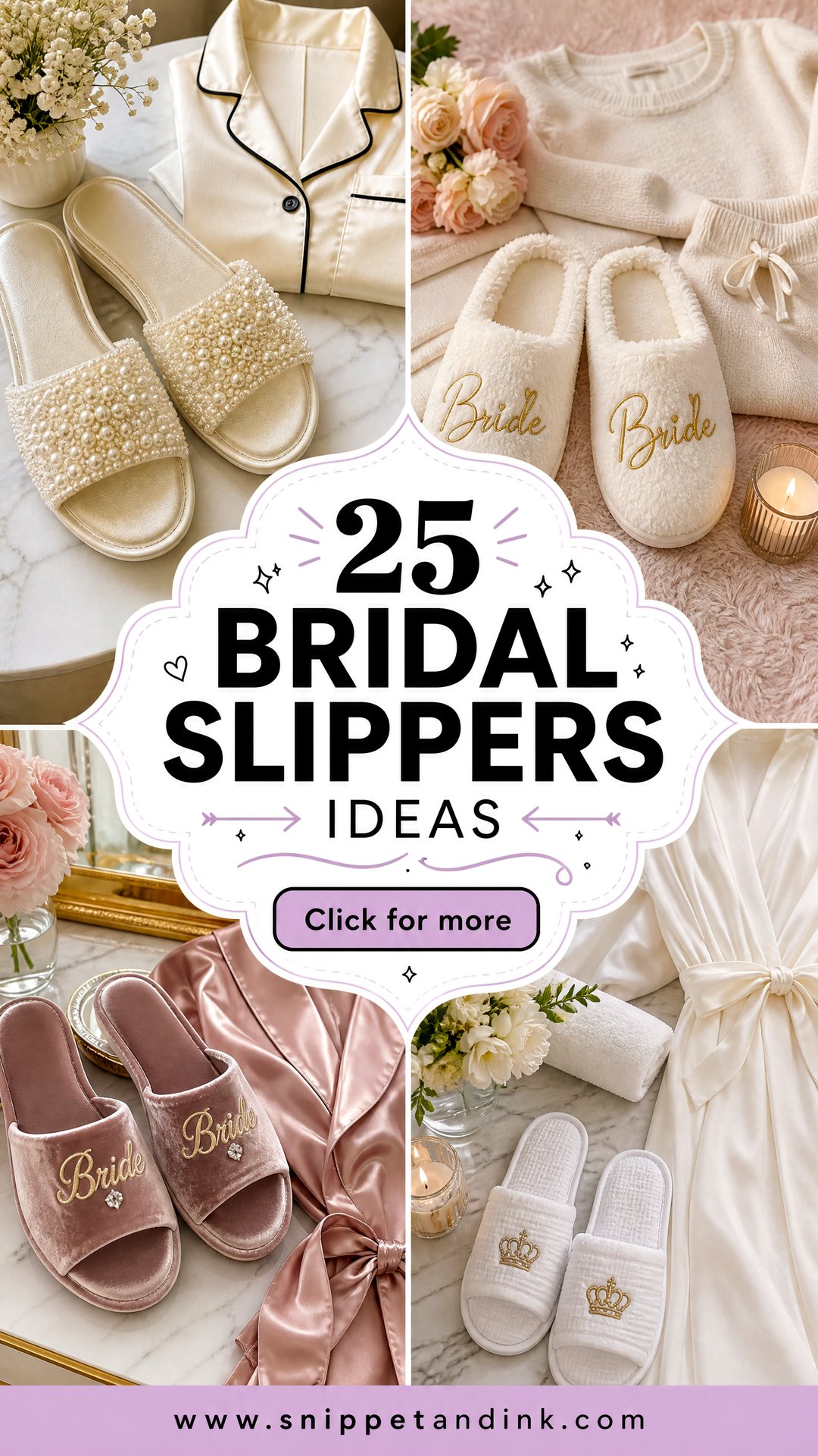 25 Bridal Slippers Ideas for Chic and Comfortable Wedding Style - 25 Bridal Slippers Ideas for Chic and Comfortable Wedding Style