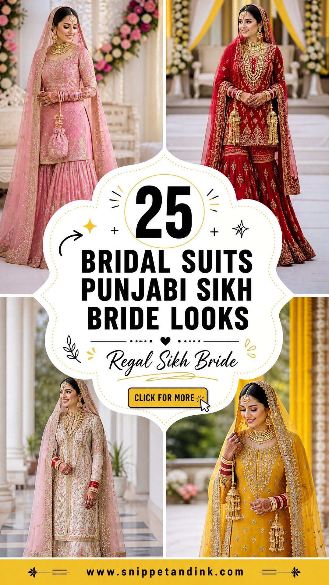 25 Bridal Suits Punjabi Sikh Bride Looks for a Regal Day - 25 Bridal Suits Punjabi Sikh Bride Looks for a Regal Day