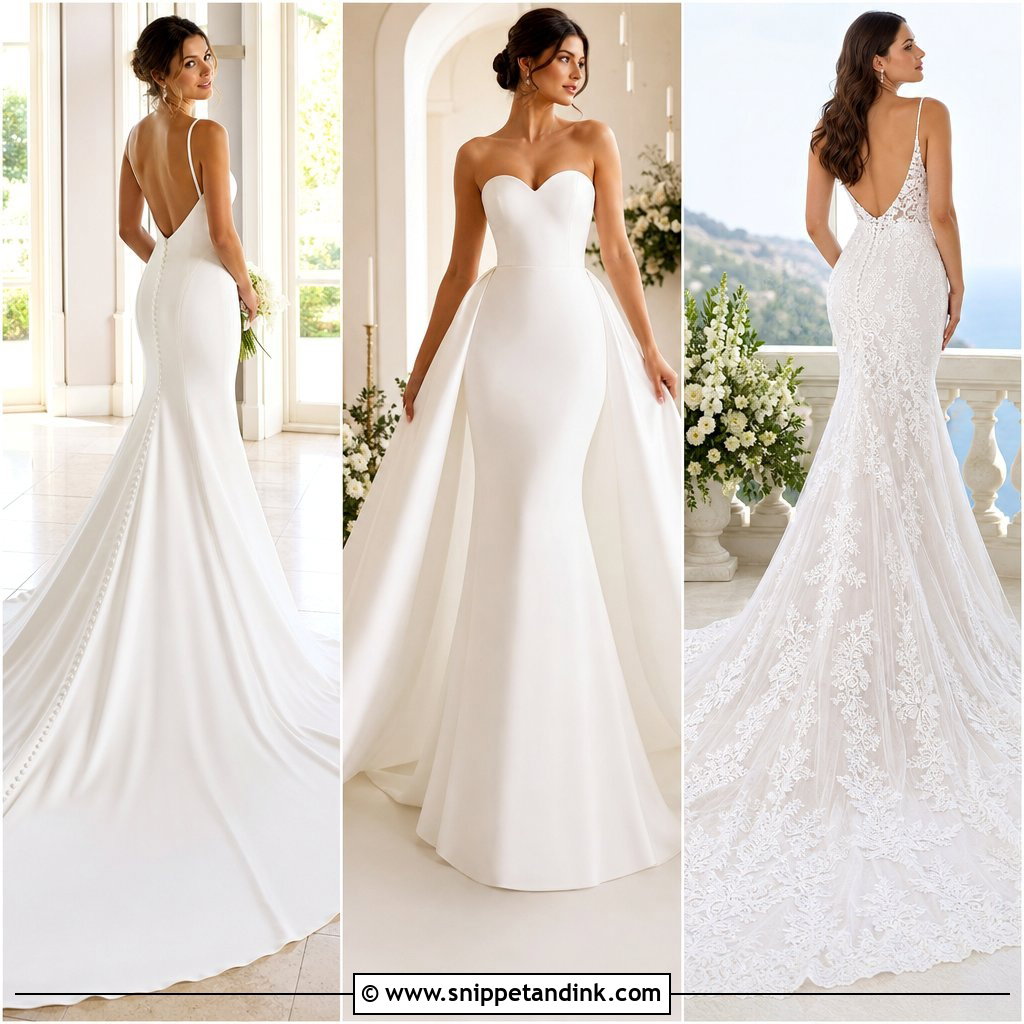 25 Bridal Train Styles