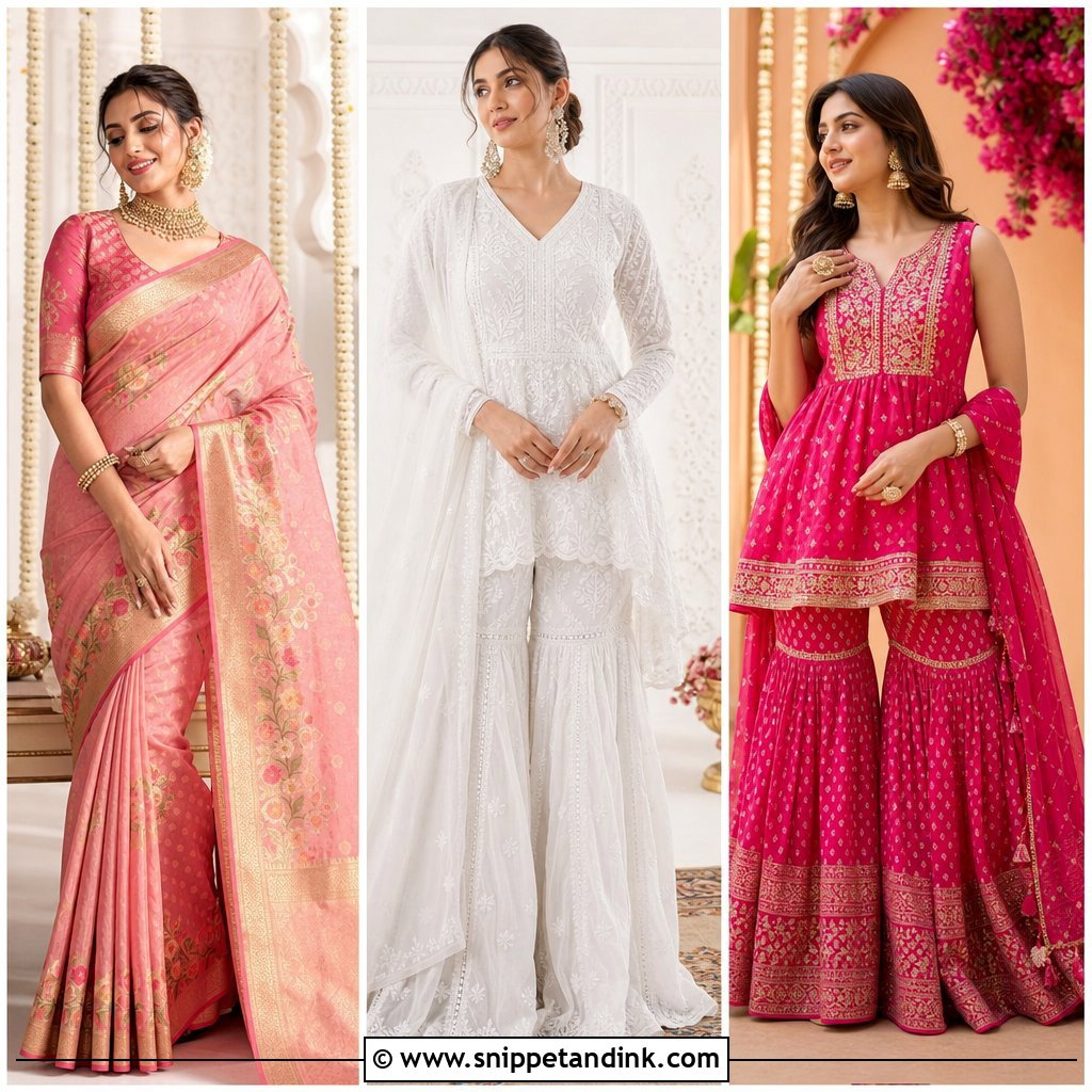 25 Bridal Trousseau Outfits for Every Wedding Celebration