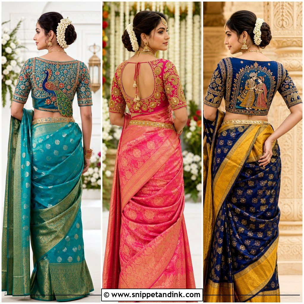 25 Bride Aari Work Blouse Design Ideas for a Stunning Bridal Look