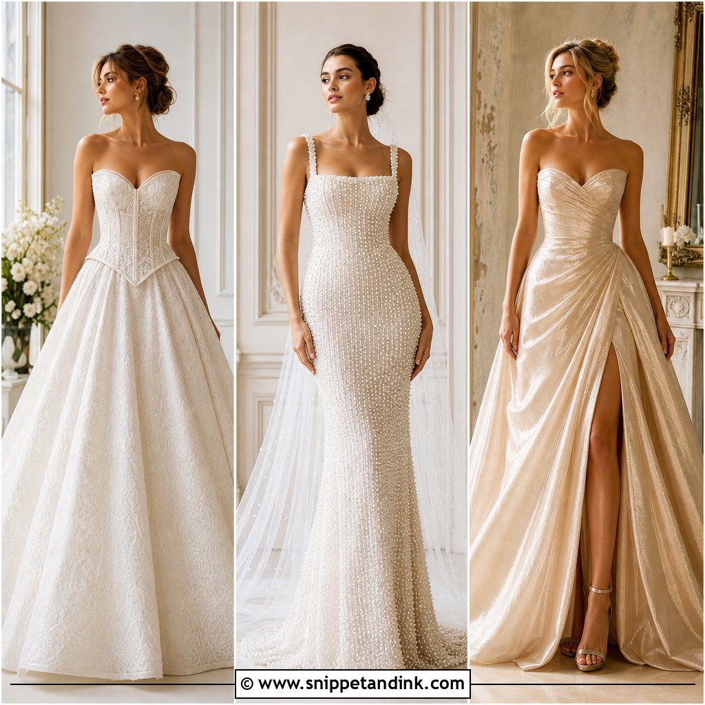 25 Bride Dress Aesthetic Ideas for a Dreamy Modern Wedding