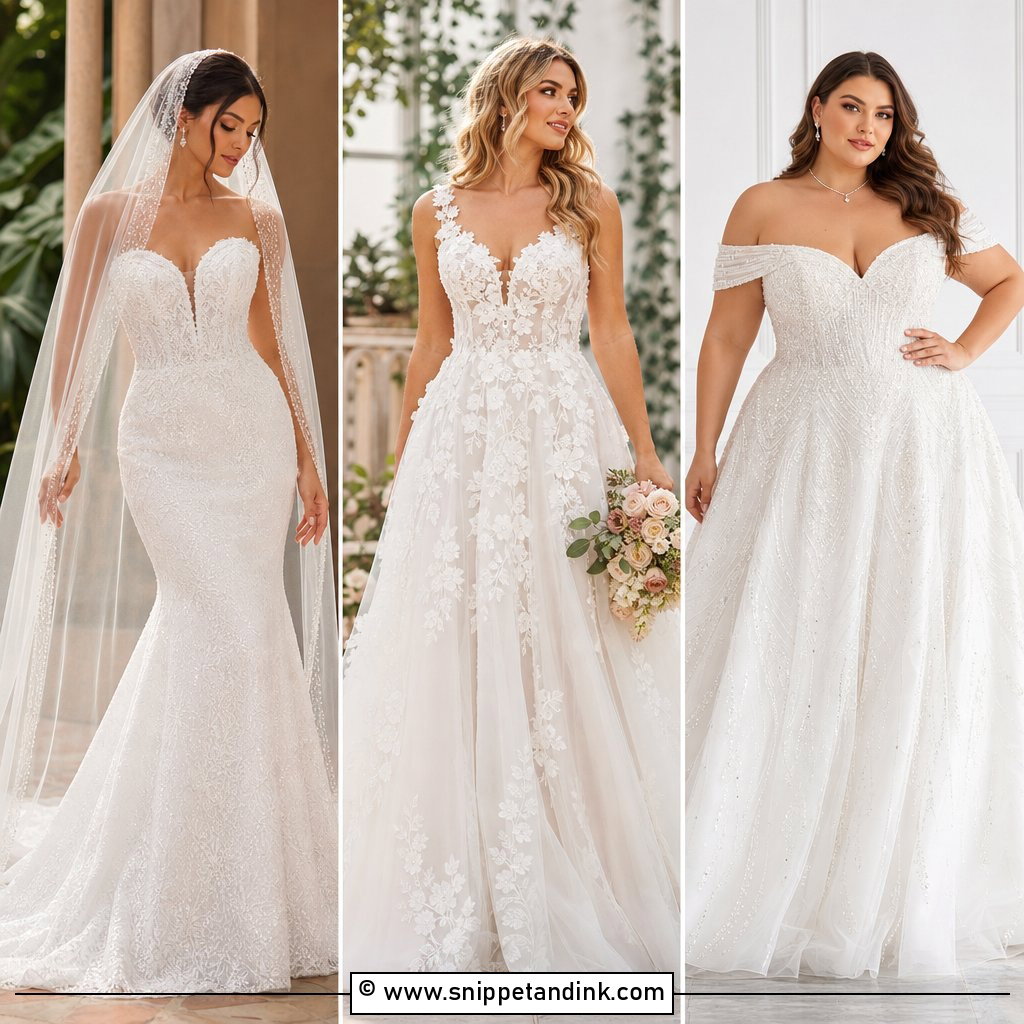 25 Bride Gowns for a Dreamy Timeless Wedding Look Today
