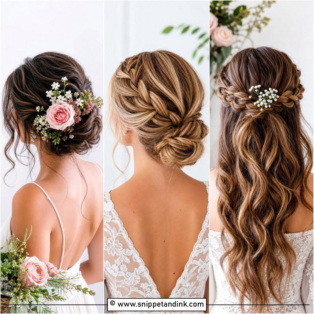 25 Bride Hair Styles for a Timeless Wedding-Day Glow