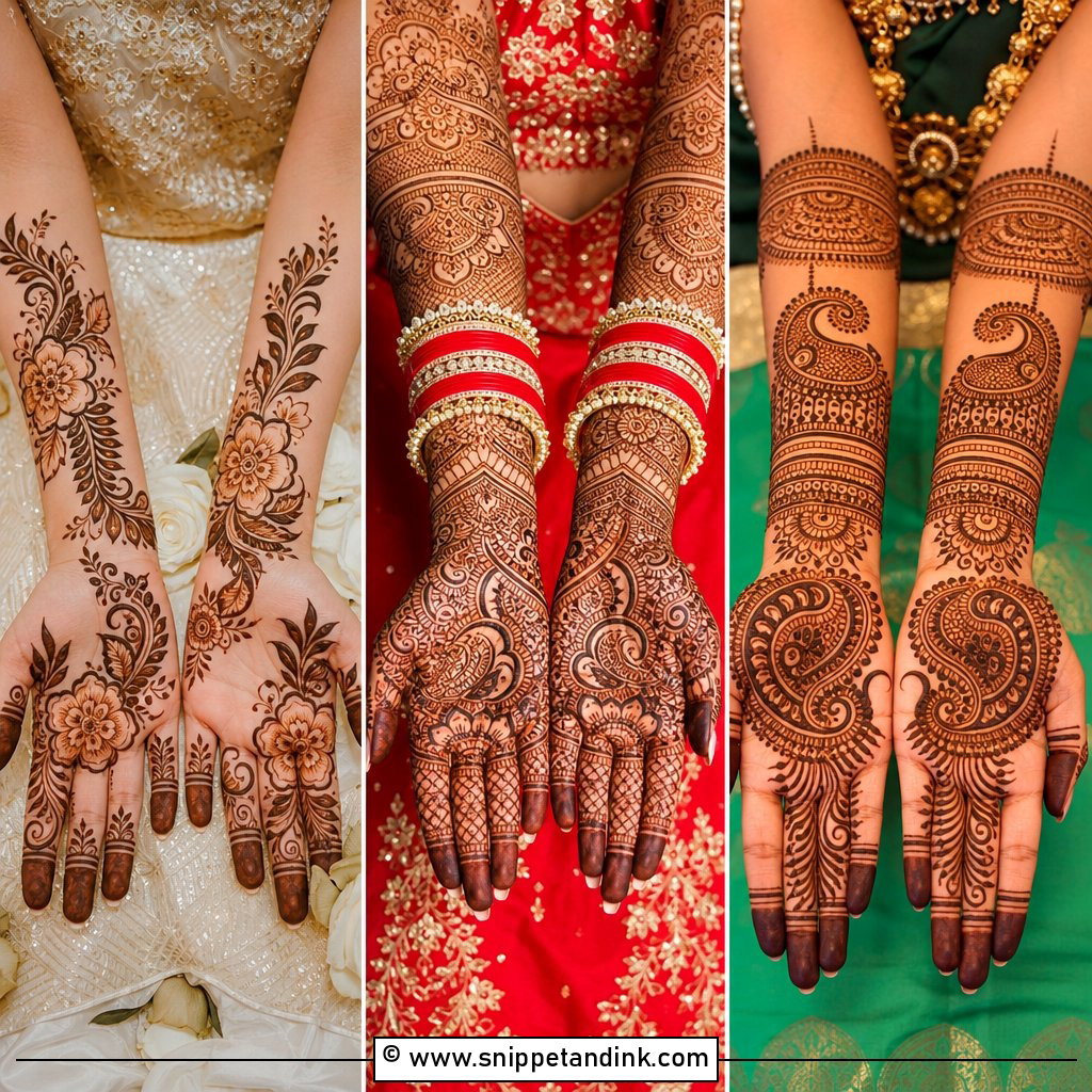 25 Bride Mehndi Designs Indian Weddings for Timeless Beauty