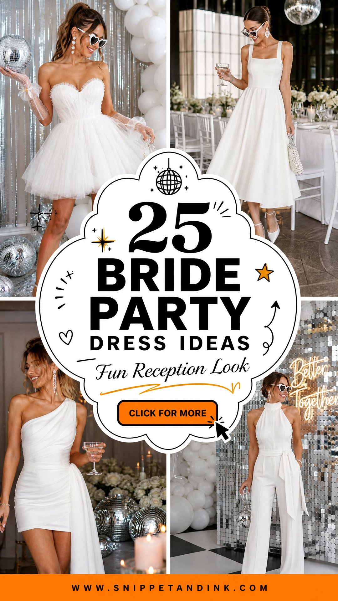 25 Bride Party Dress Ideas for a Fun Reception Look - 25 Bride Party Dress Ideas for a Fun Reception Look