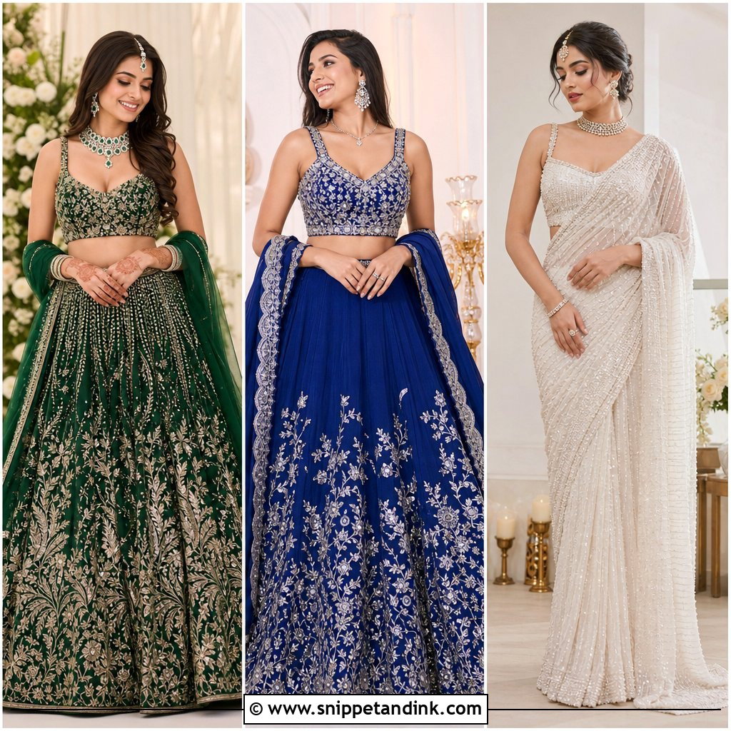 25 Bride Sangeet Outfit Ideas for a Dazzling Dance Night