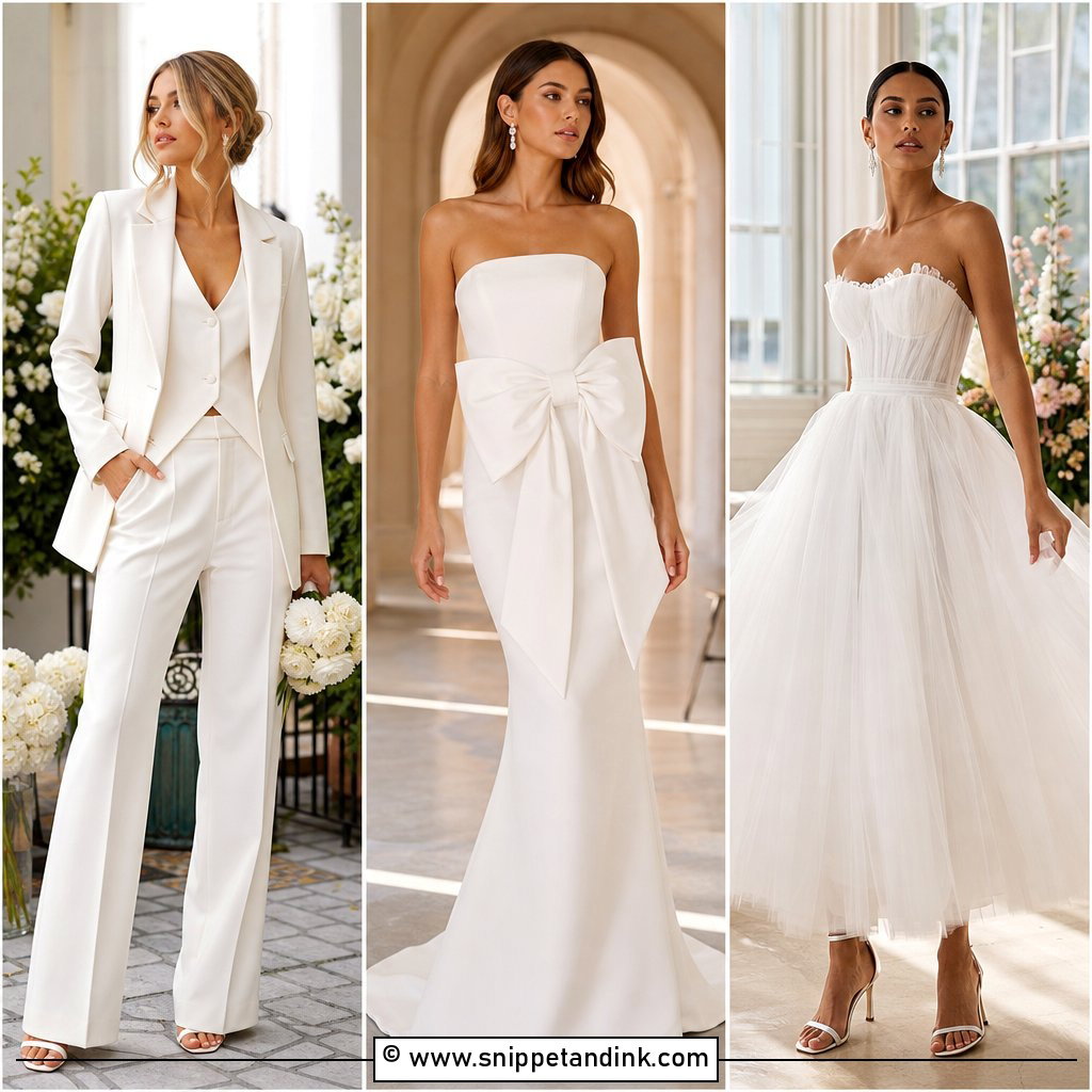 25 Bride Wedding Outfits for a Stunning Wedding-Day Look