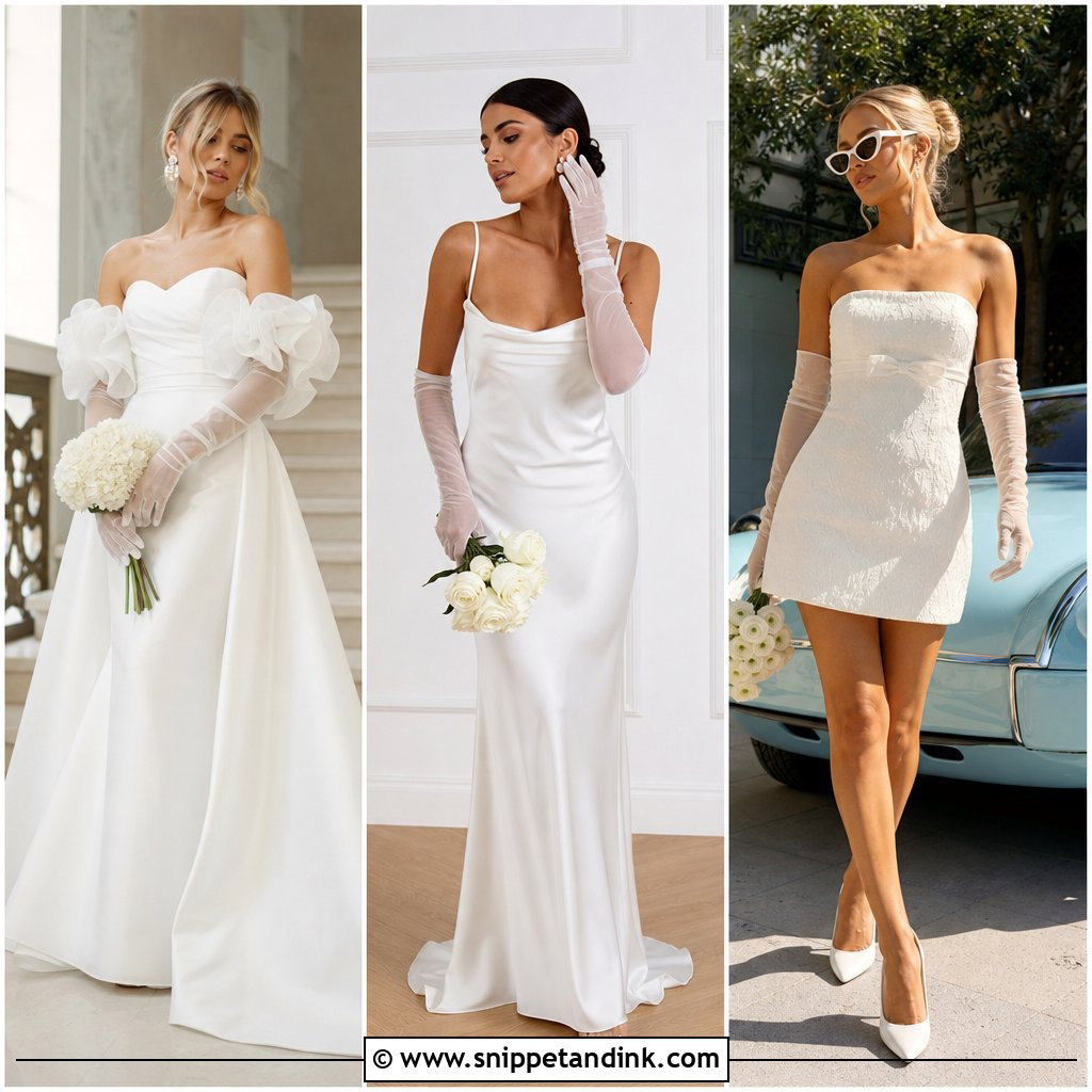 25 Bride with Gloves Ideas for an Elegant, Vintage-Inspired Look