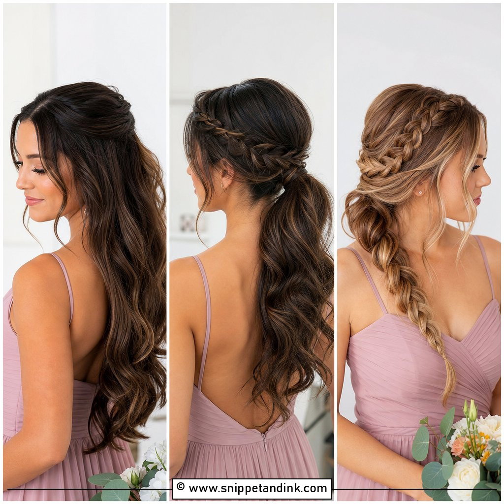 25 Brides Maids Hairstyle Long Hair Ideas for Elegant Looks