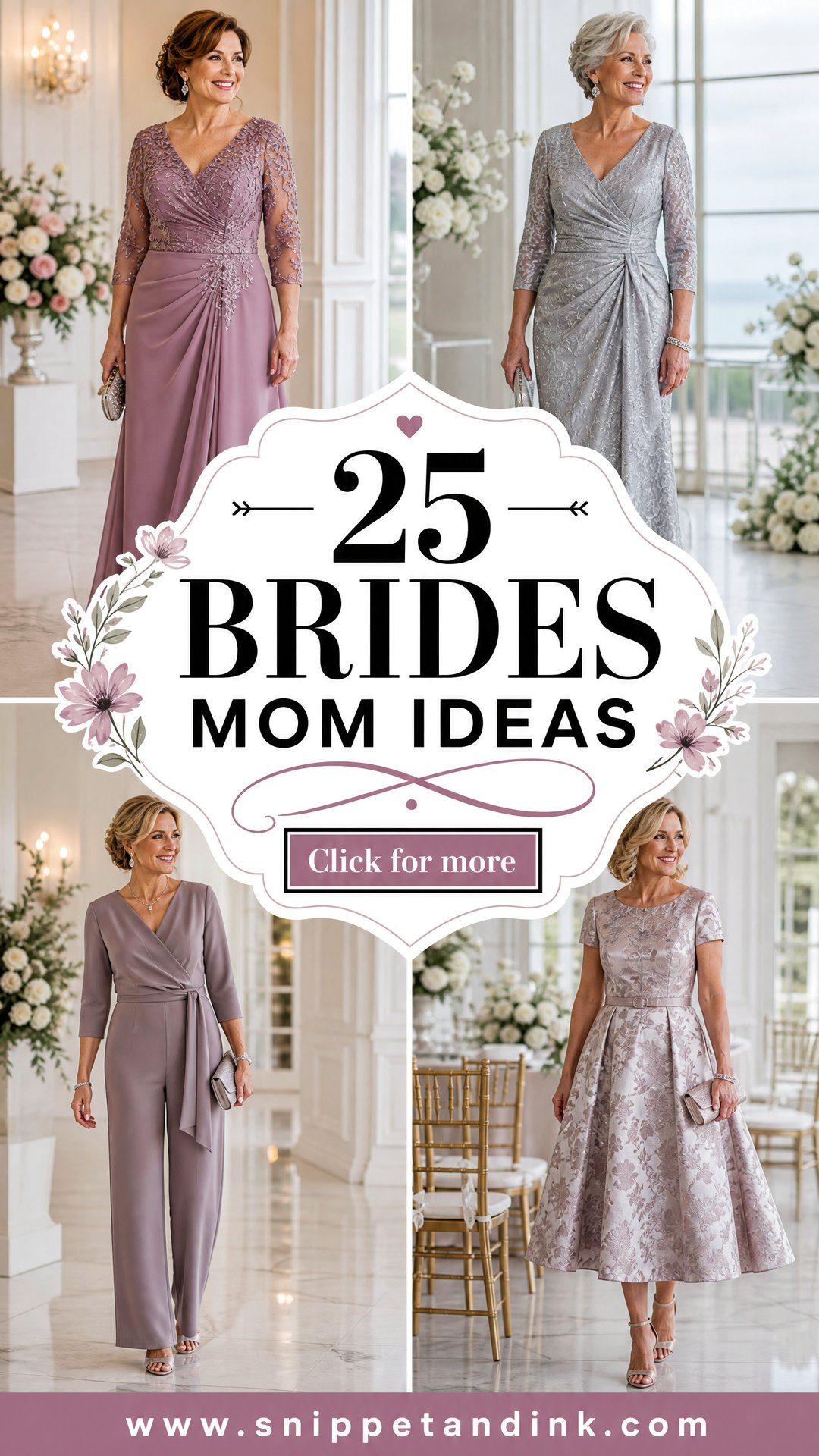 25 Brides Mom Ideas for Elegant Modern Wedding Day Style - 25 Brides Mom Ideas for Elegant, Modern Wedding Day Style