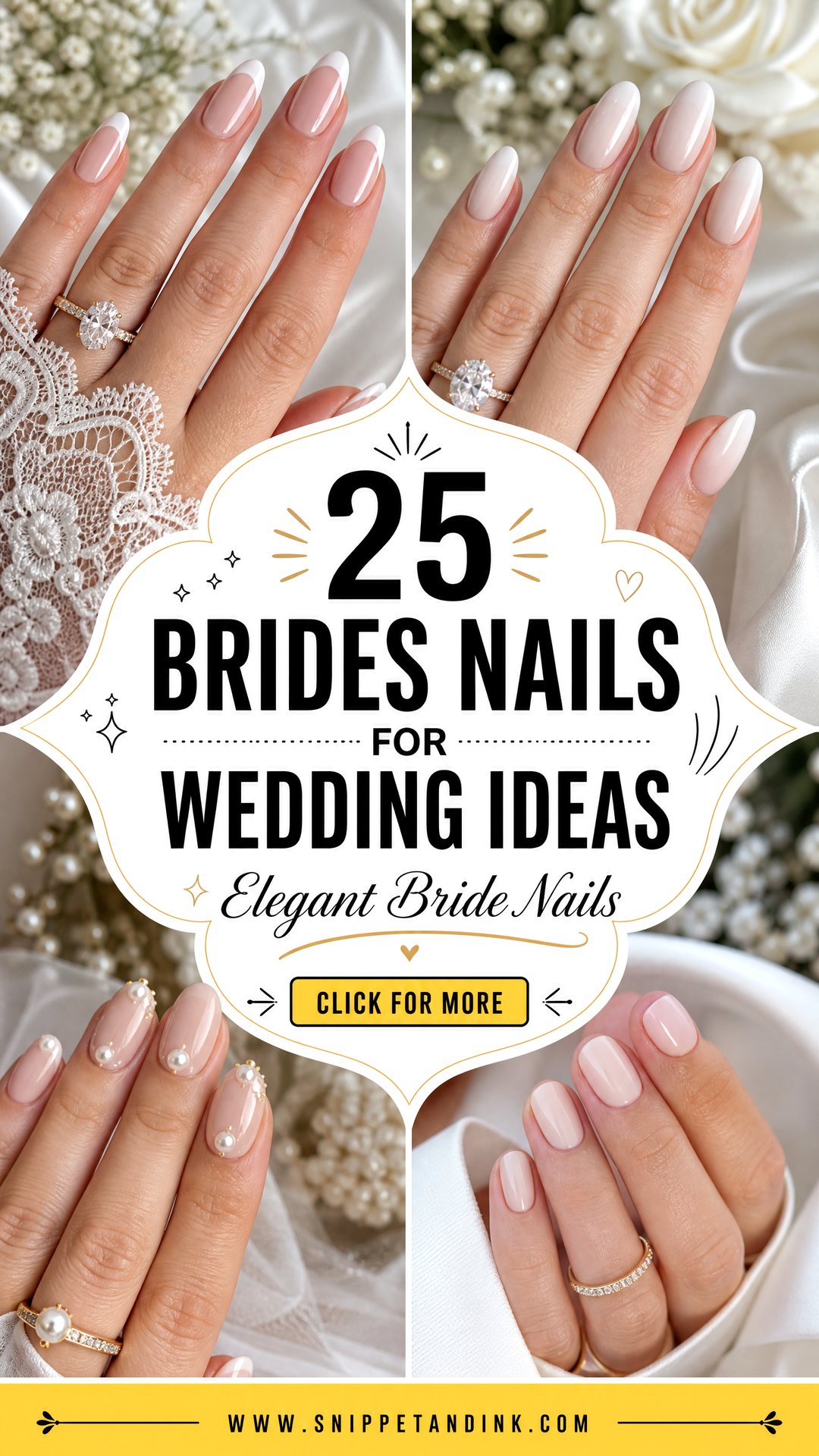 25 Brides Nails for Wedding Elegant Ideas Brides Will Love - 25 Brides Nails for Wedding: Elegant Ideas Brides Will Love