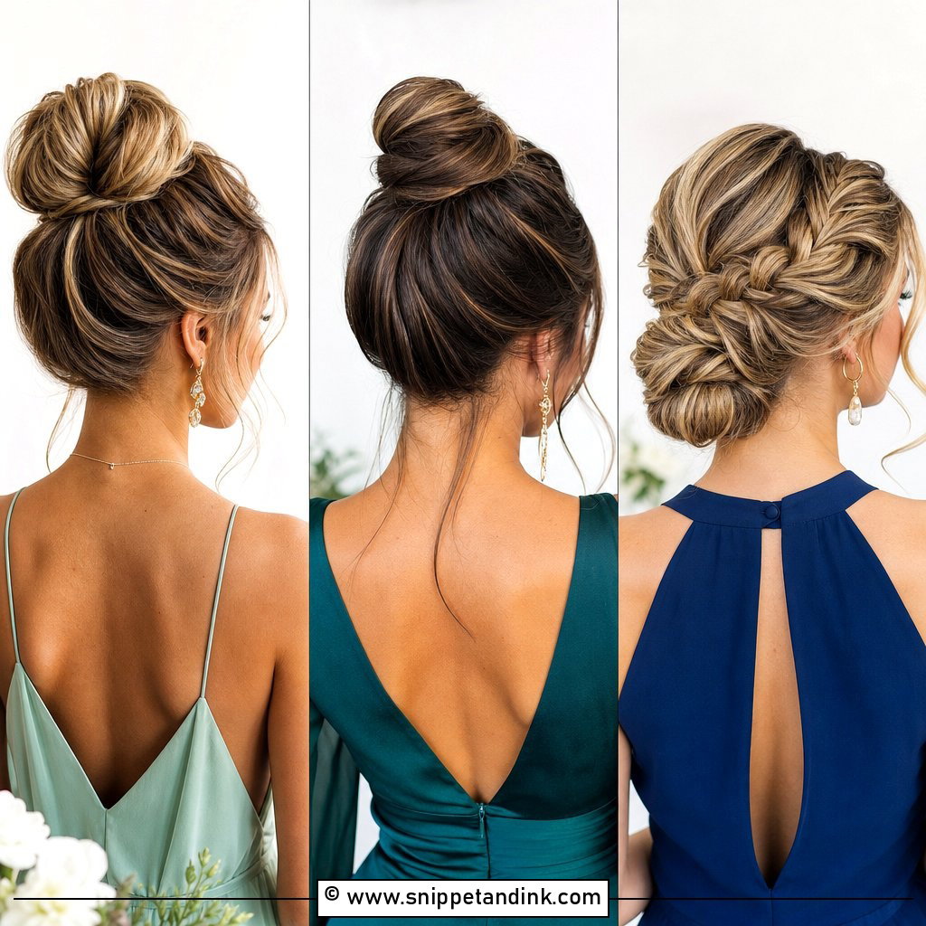 25 Bridesmaid Hair Up Ideas for Elegant All-Day Style