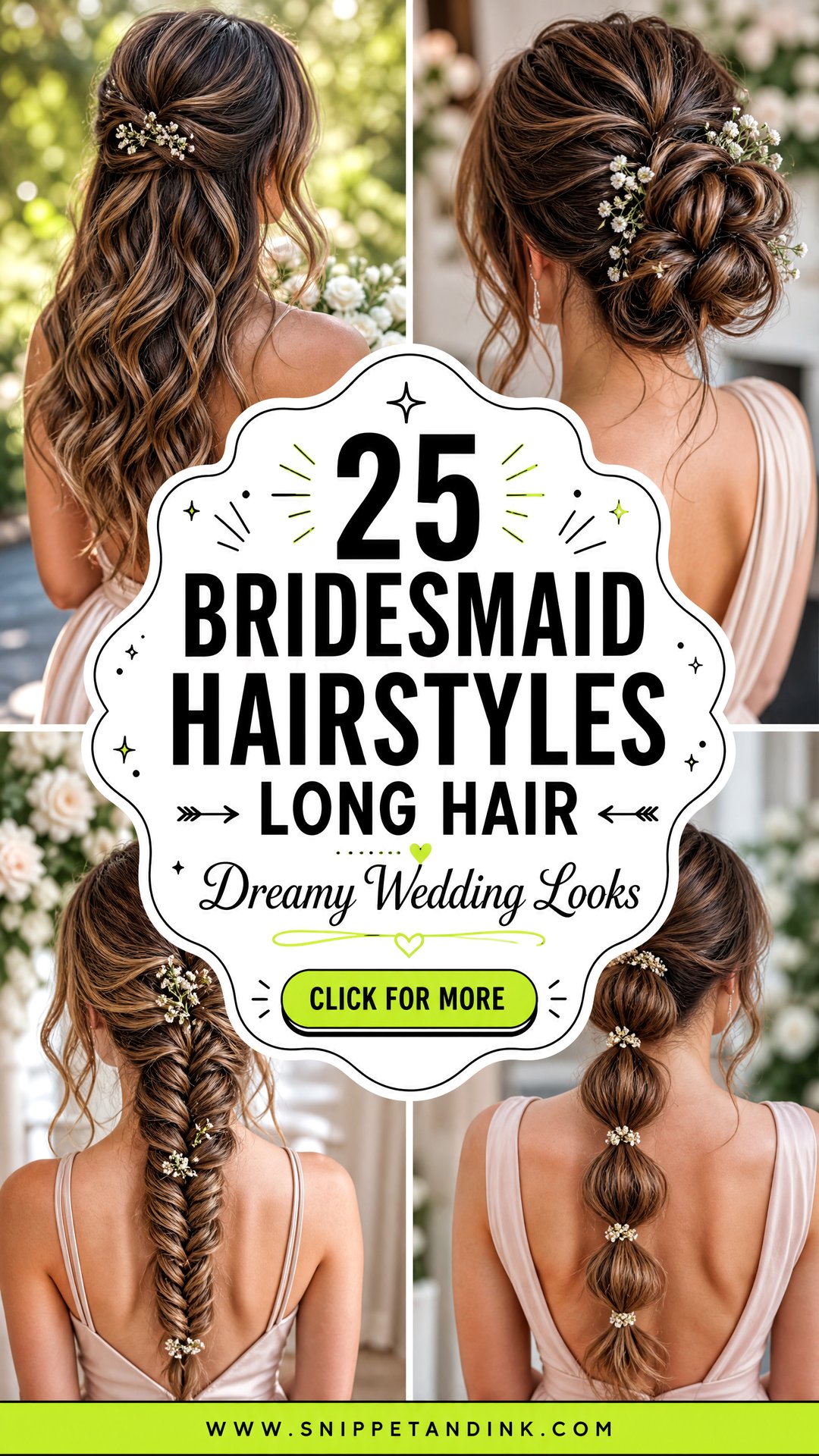 25 Bridesmaid Hairstyles Long Hair for Dreamy Wedding Looks - 25 Bridesmaid Hairstyles Long Hair for Dreamy Wedding Looks